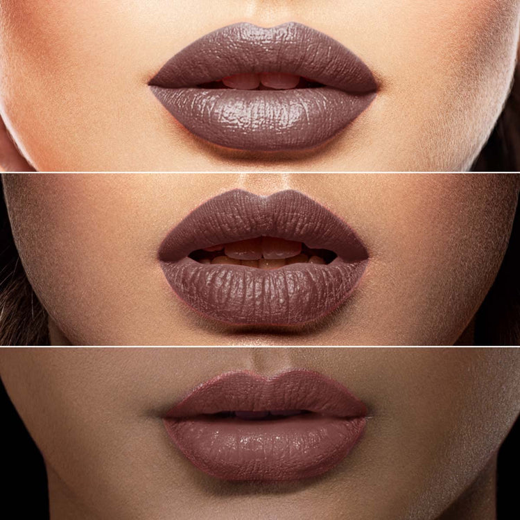 Lotus Makeup Ecostay Butter Matte Lip Color Divine Brown, Brown, 4 g