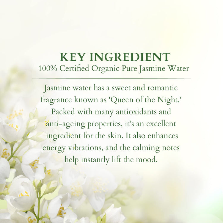 Lotus Organics+ 100% Pure Jasmine Floral Water 50ml