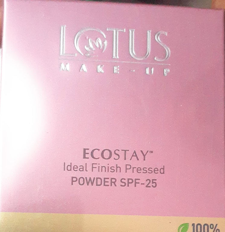 Lotus Make-Up Ecostay Ideal Finish Pressed Powder Hazelnut Star, Hazelnut Star, 9 g