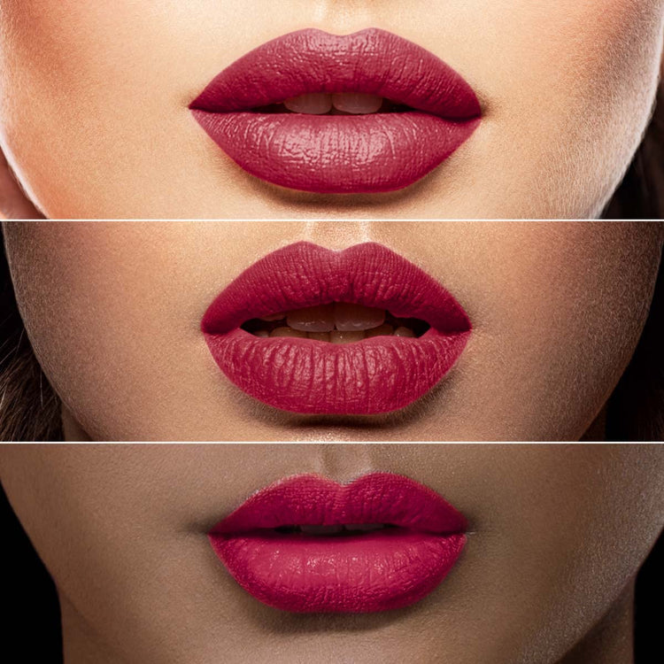 Lotus Makeup Ecostay Butter Matte Lip Colour, Rouge Belle, 4.2g