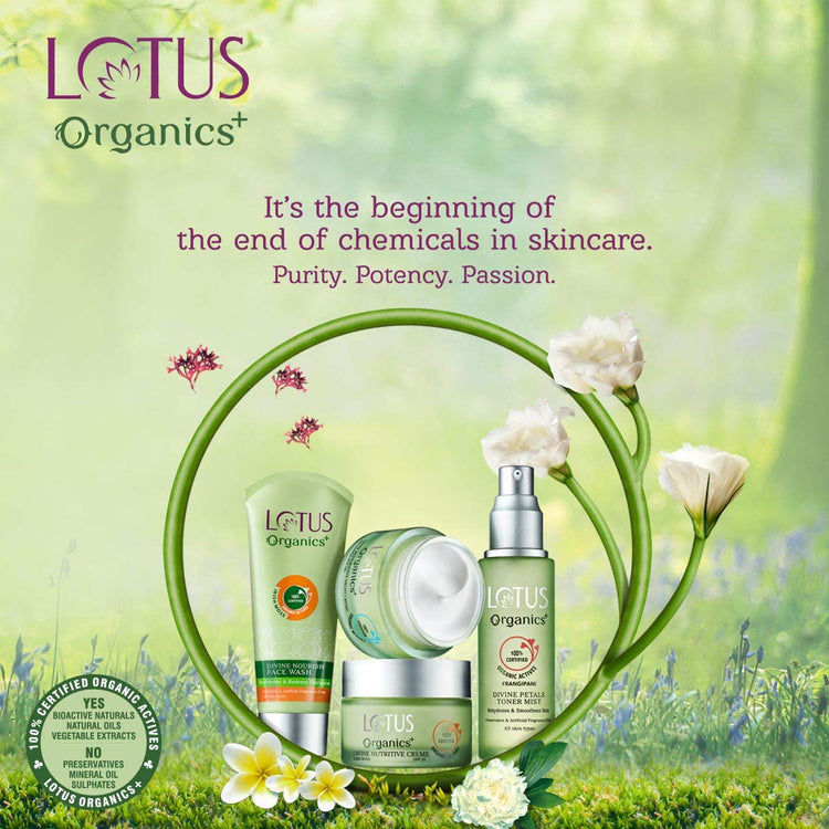 Lotus Organics+ Blissful Perfecting Face Mask | Skin Nourishment & Deep Hydration | All Skin Types | 50g
