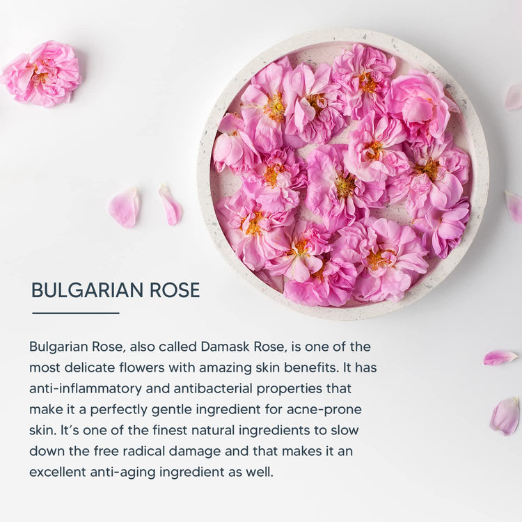 Lotus Professional DermoSpa Bulgarian Rose Glow & Brightening Enhancing Face Wash | Bulgarian Rose | Preservatives free | 80g