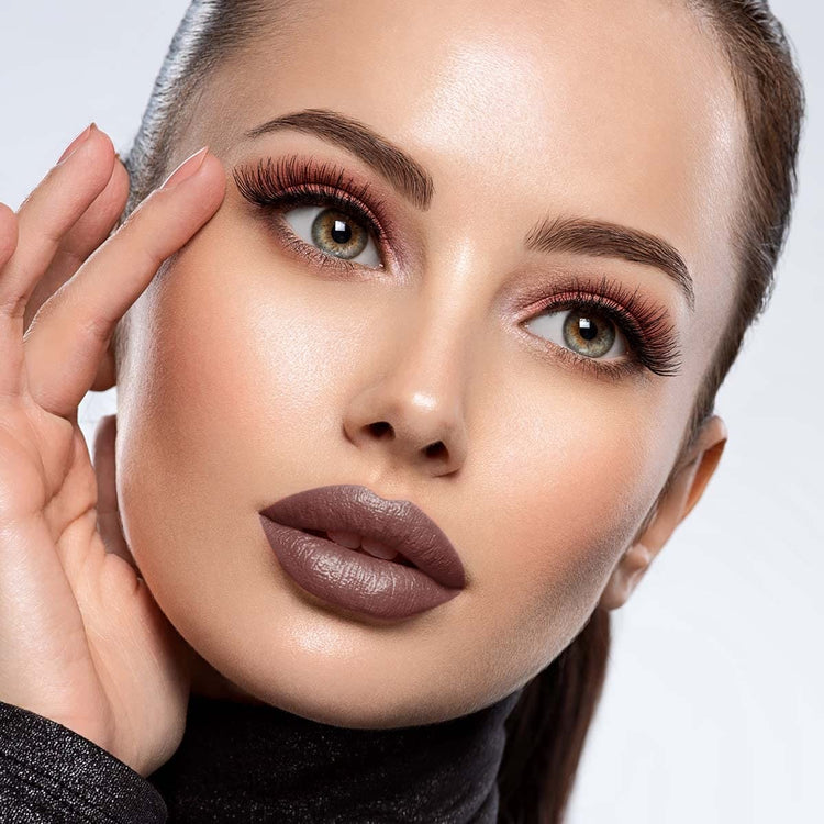 Lotus Makeup Ecostay Butter Matte Lip Color Divine Brown, Brown, 4 g