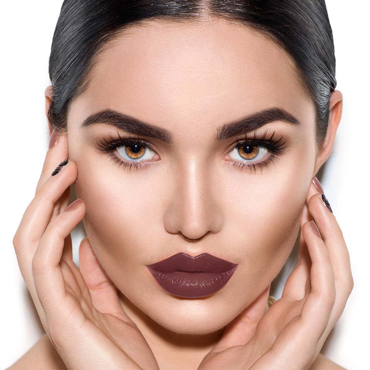 Lotus Makeup Ecostay Matte Lip Lacquer All That Wine, Purple, 4 g