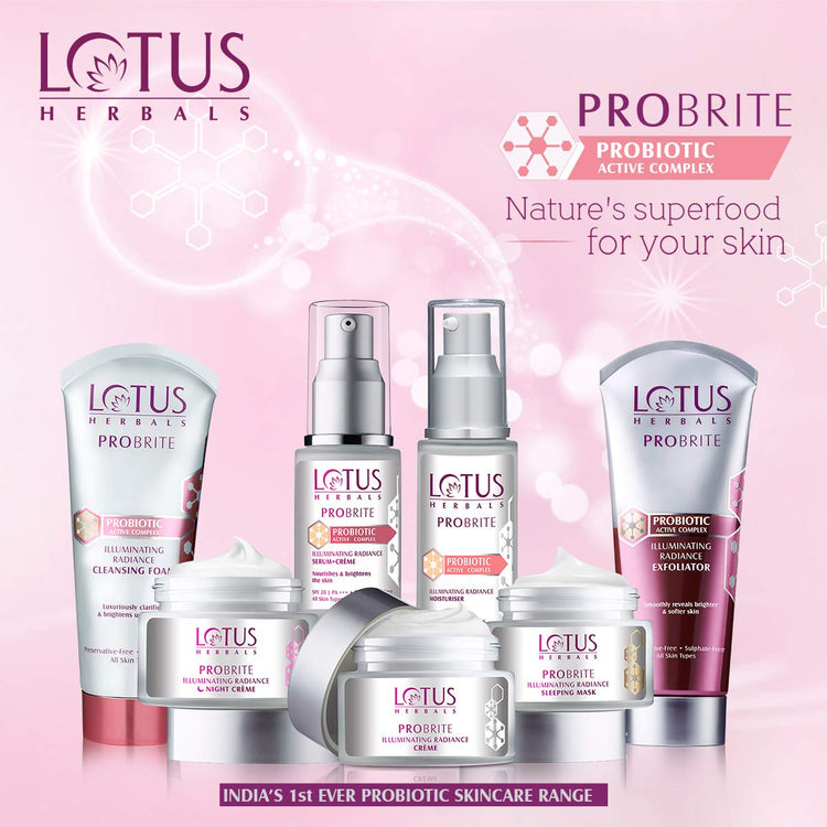 Lotus Herbals Probrite Illuminating Radiance Sleeping Mask, 50 g