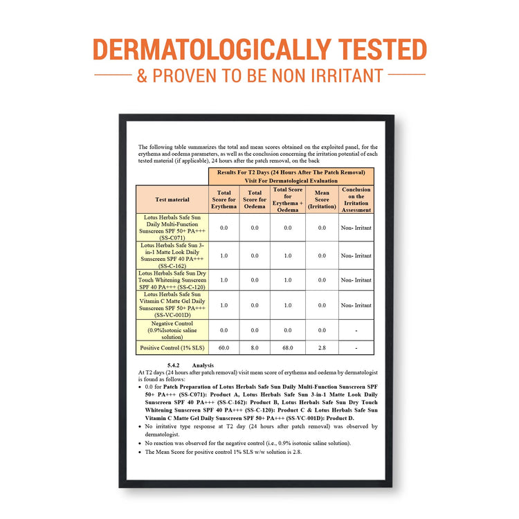 Lotus Herbals Sunscreen SPF 70 PA++ | Tinted | Instant Glow | Non greasy | Sweat & waterproof | All Skin Types | 60g