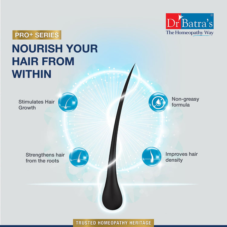 Dr Batra's Pro+ Hair Growth Serum 50 gm, Natural Serum