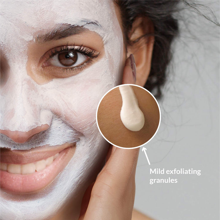 Lotus Botanicals Baking Soda Deep Cleansing Face Scrub| Oil Control, Anti - Acne | Sulphate, Silicon & Chemical Free | For Normal/Oily or Combination Skin | 100g