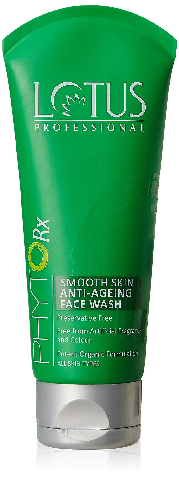 Lotus Professional PhytoRx Smooth Skin Anti-Aging Face Wash | Age-Defying Cleansing Gel | For Men & Women | Reduces Signs of Aging | Hydrating & Non-Drying | Paraben & Preservative Free, 80gm