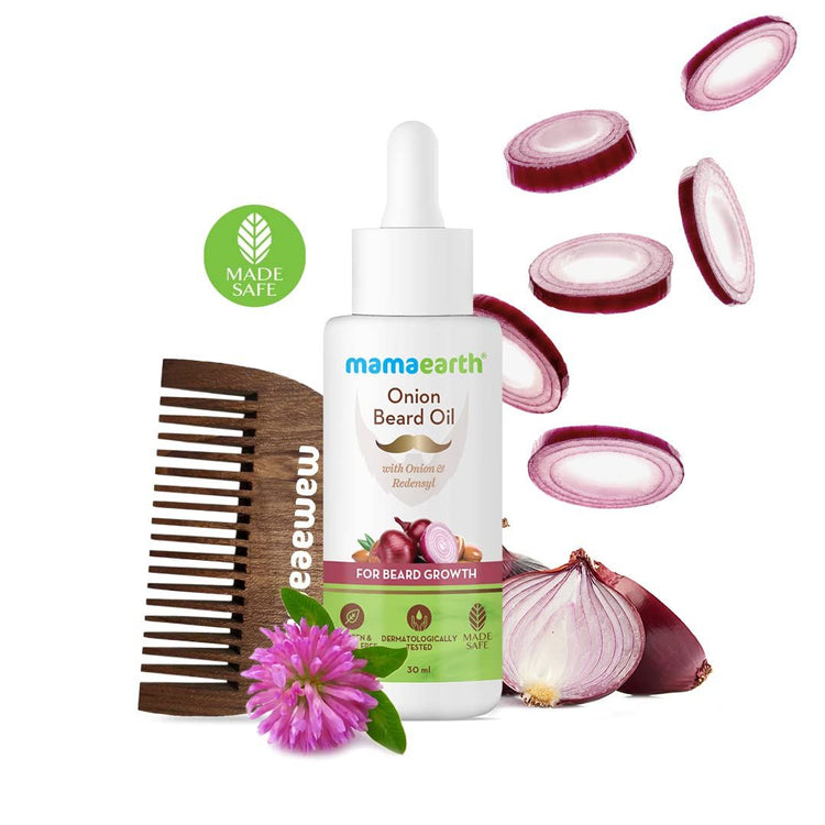 Onion Beard Oil with Onion & Redensyl For Beard Growth – 30 ml