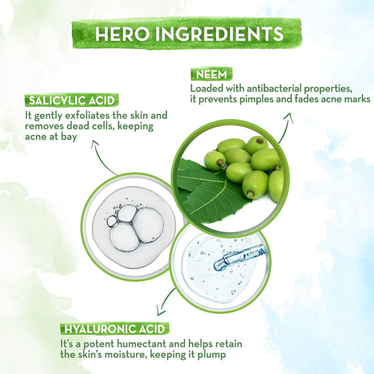 Leaves of Clarity Essence Serum with Neem & Salicylic Acid for Clear Skin– 30 ml