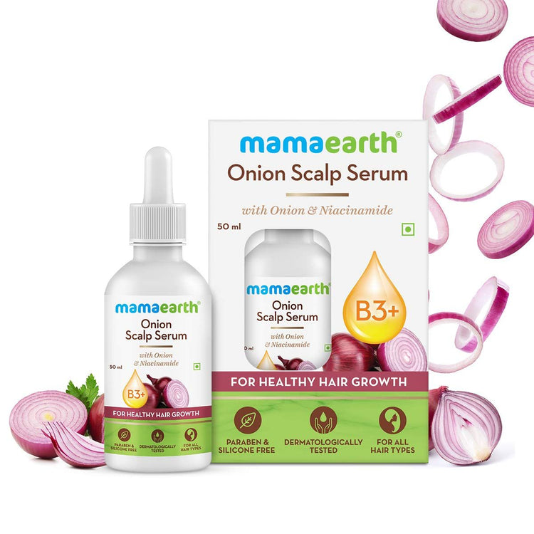 Onion Scalp Serum with Onion and Niacinamide for Healthy Hair Growth - 50ml