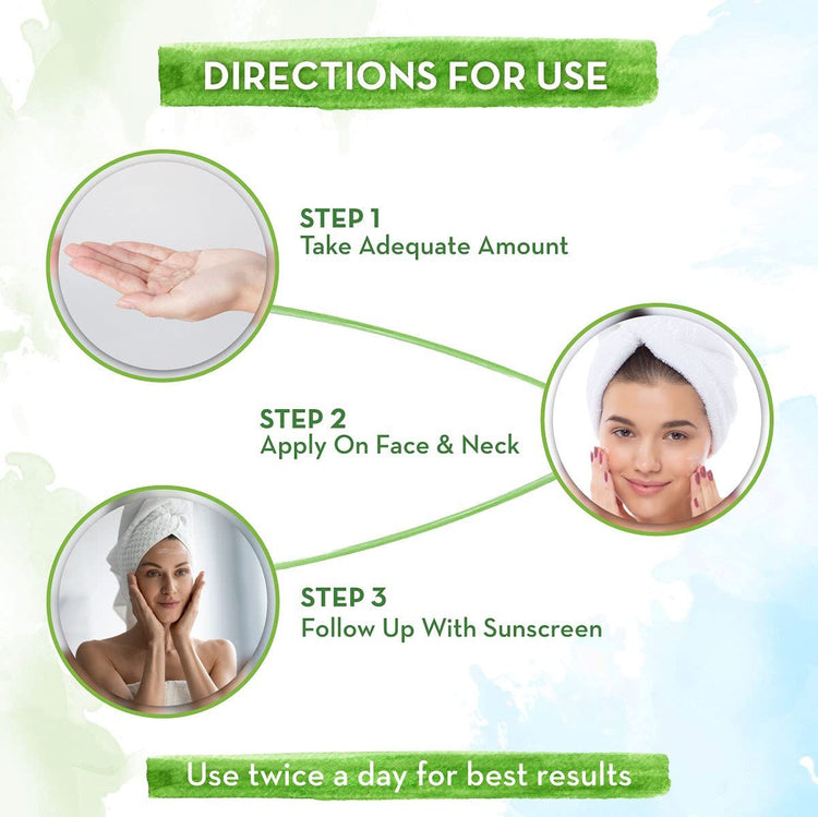 Vitamin C Oil-Free Moisturizer For Face with Vitamin C and Gotu Kola for Skin Illumination - 80ml