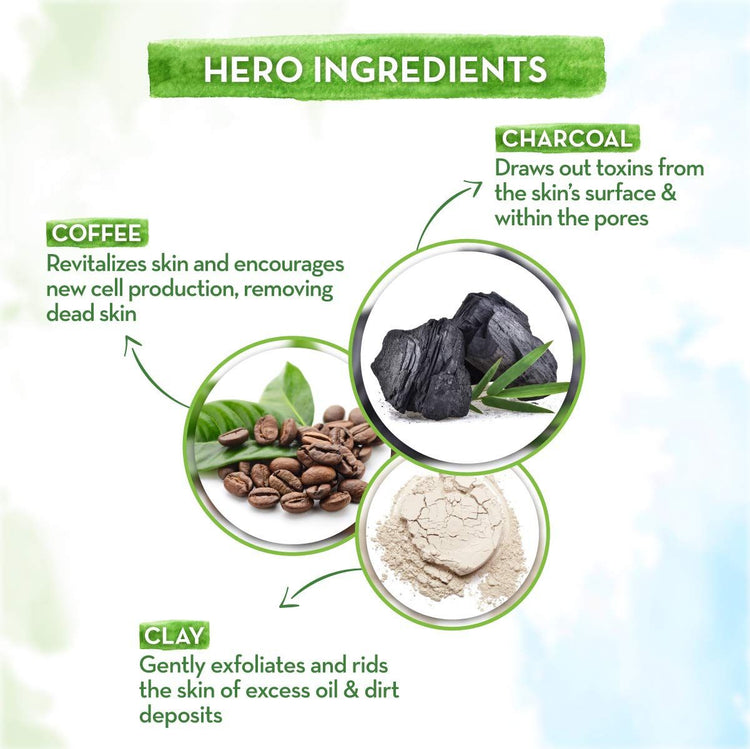 Charcoal Face Wash for oil control, 100ml