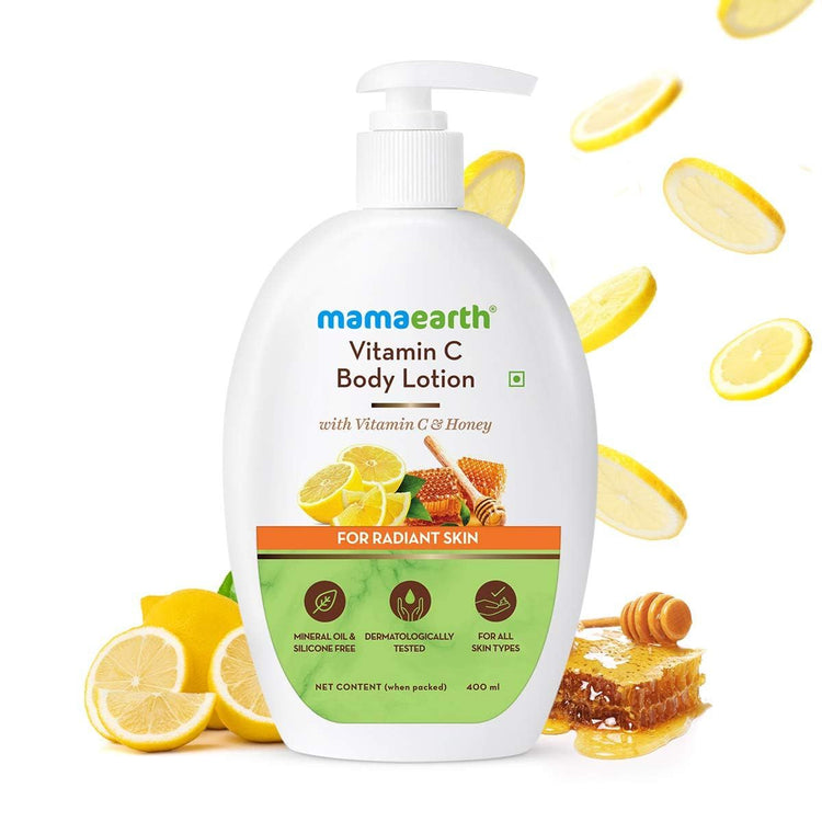 Vitamin C Body Lotion with Vitamin C and Honey for Radiant Skin - 400 ml