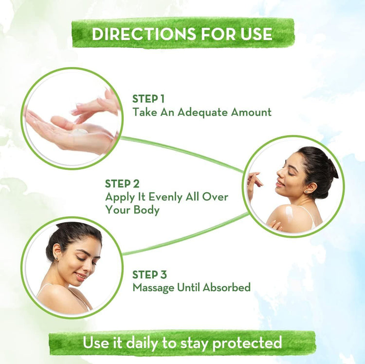 Mamaearth Mamaearth Aloe Vera Sunscreen Body Lotion SPF 30 (300ml)