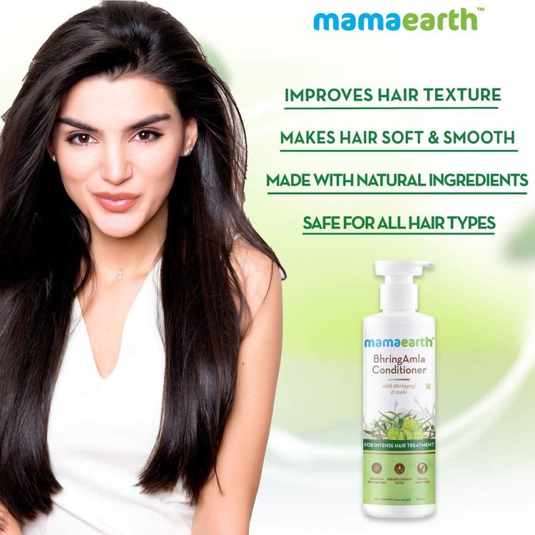 BhringAmla Conditioner with Bhringraj and Amla for Intense Hair Treatment - 250ml