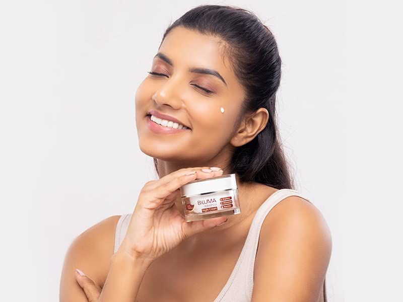 Bi-luma Advance Skin Brightening Night Cream With Vitamin C & Hyluronic Acid For Even Skin Tone, Dark Spots & Wrinkles, 45g