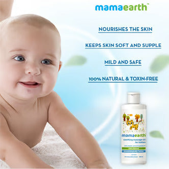 Mamaearth BB SOOTHING MASSAGE OIL 200ML