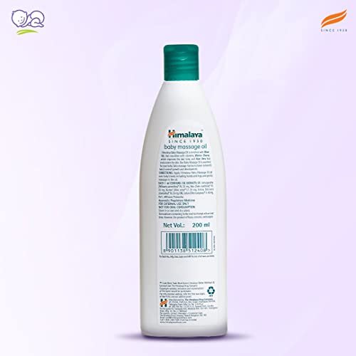 Himalaya Baby Massage Oil (200ml, White)