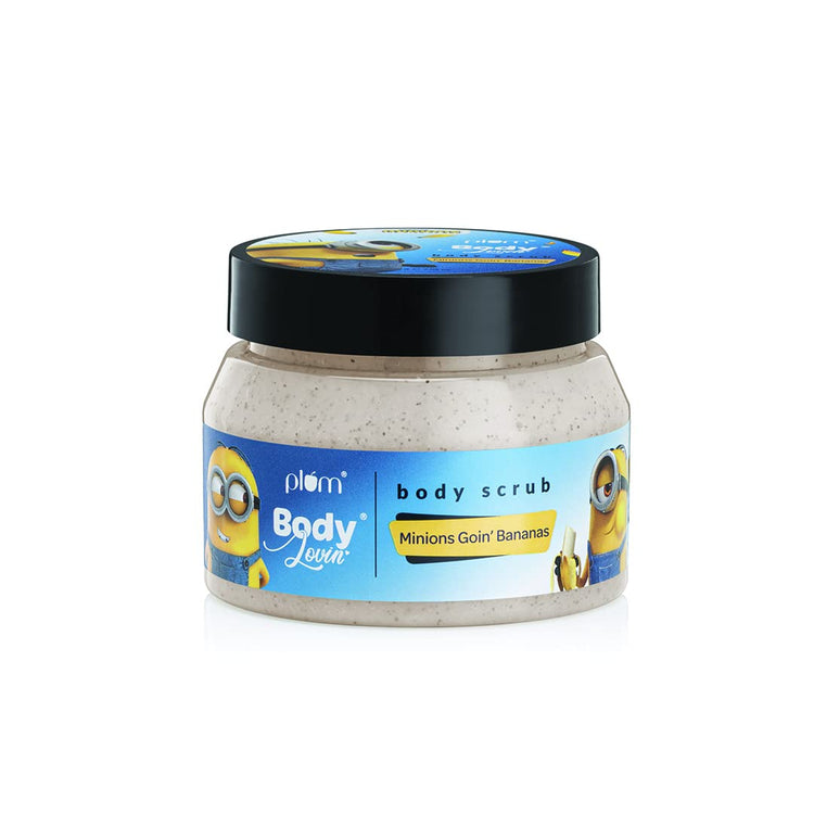 Plum BodyLovin? Minions Goin? Bananas Body Scrub | Skin Polishing | Nourishing | Bananas Fragrance | All Skin Types
