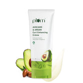 Plum Avocado & Argan Oil Curl Gel for Curly Hair I Curly Hair Product Women & men | Defines Curls, smoothens curls & Hydrates I 110ml