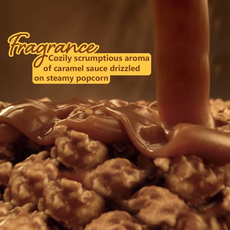 Plum BodyLovin' Caramel Popcorn & Chill Gift Kit | Body Wash | Hand Cream | Scented Candle | Gift Set | Valentine's Day Gift