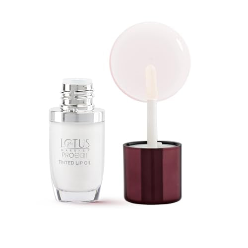 Lotus Make-Up Proedit Tinted Lip Oil Enriched with Hyaluronic Acid | Lip Treatment | Lightweight | Non-Sticky | 6.5ml (Translucent, 6.5ml)