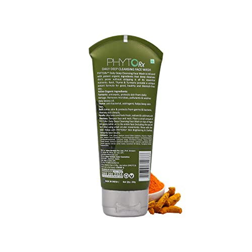 Lotus Professional PHYTORx DAILY DEEP CLEANSING FACE WASH | Skin clarifying | Nourishes skin | Spots & Pigmentation | Paraben free | 80g