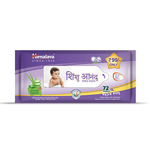 Shishu Anand Baby Wipes – 72 Count