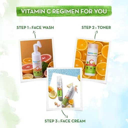 Vitamin C Foaming Face Wash Combo Pack with Refill - 150ml + 150ml
