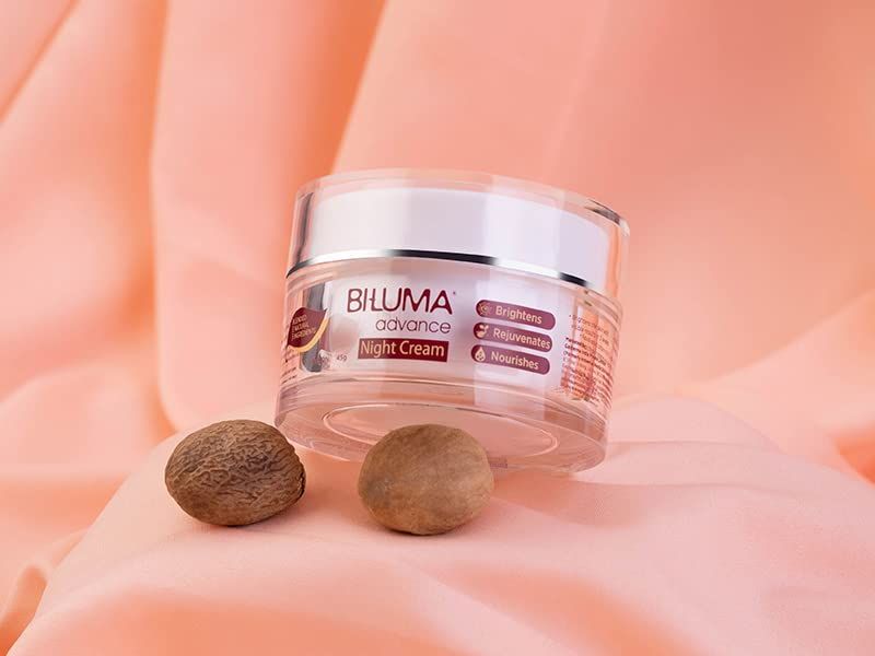 Bi-luma Advance Skin Brightening Night Cream With Vitamin C & Hyluronic Acid For Even Skin Tone, Dark Spots & Wrinkles, 45g