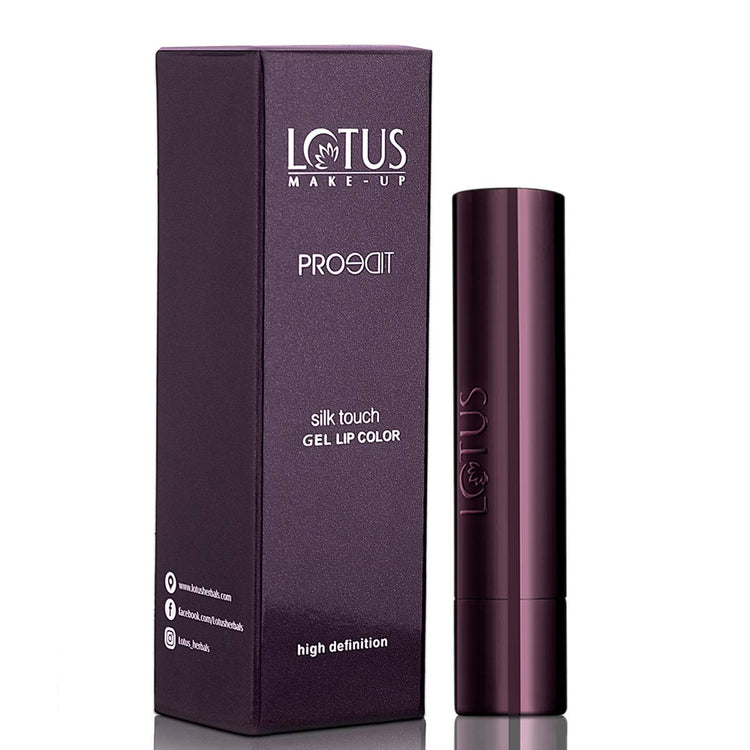 Lotus Makeup Proedit Silk Touch Gel Lip Color, Pink, 4 g