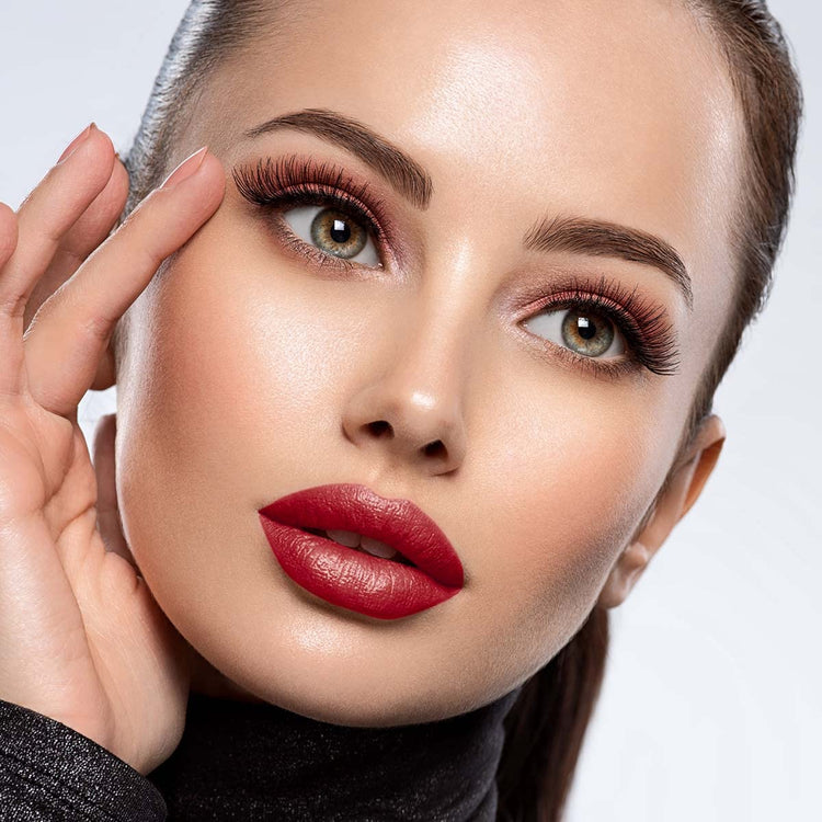 Lotus Makeup Ecostay Butter Matte Lip Colour, Red Rave, 4.2g