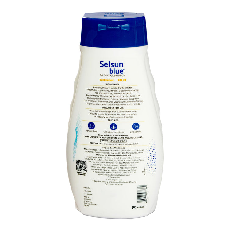 Selsun blue Oil Control Shampoo 200 ml