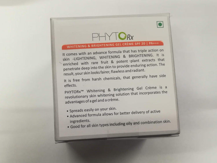 Lotus Professional Phytorx Whitening & Brightening Gel Creme, 50 g