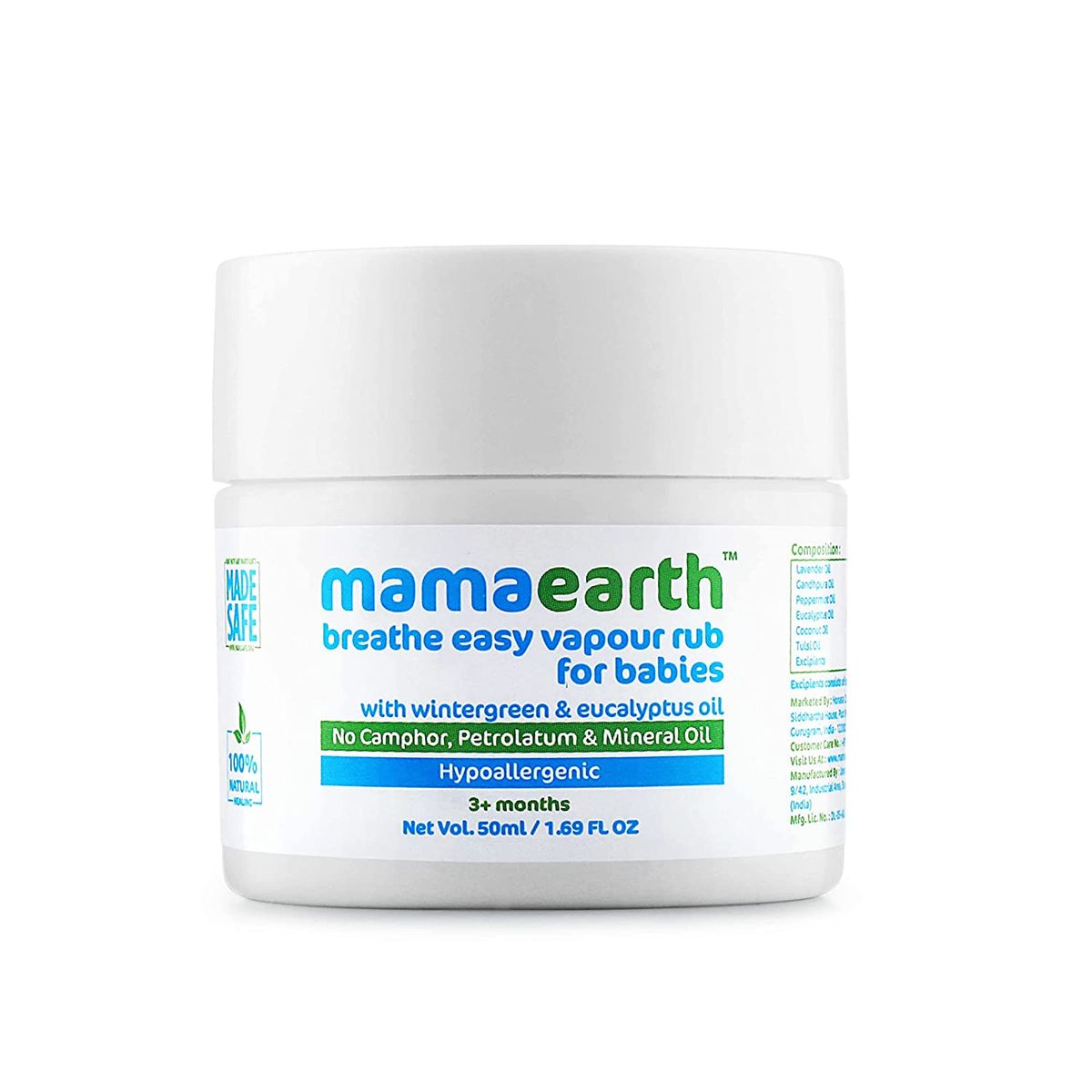 Breathe Easy Vapour Rub for babies