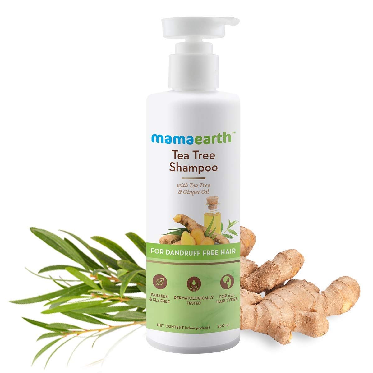 Tea Tree Shampoo for Dandruff Free Hair - 250ml