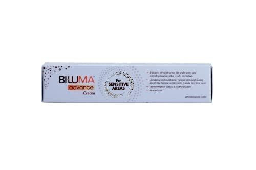 BI-LUMA Advance Sensitive Areas Brightening Cream For Even Skin Tone & Glow, Soothes Sensitive Skin, 25g