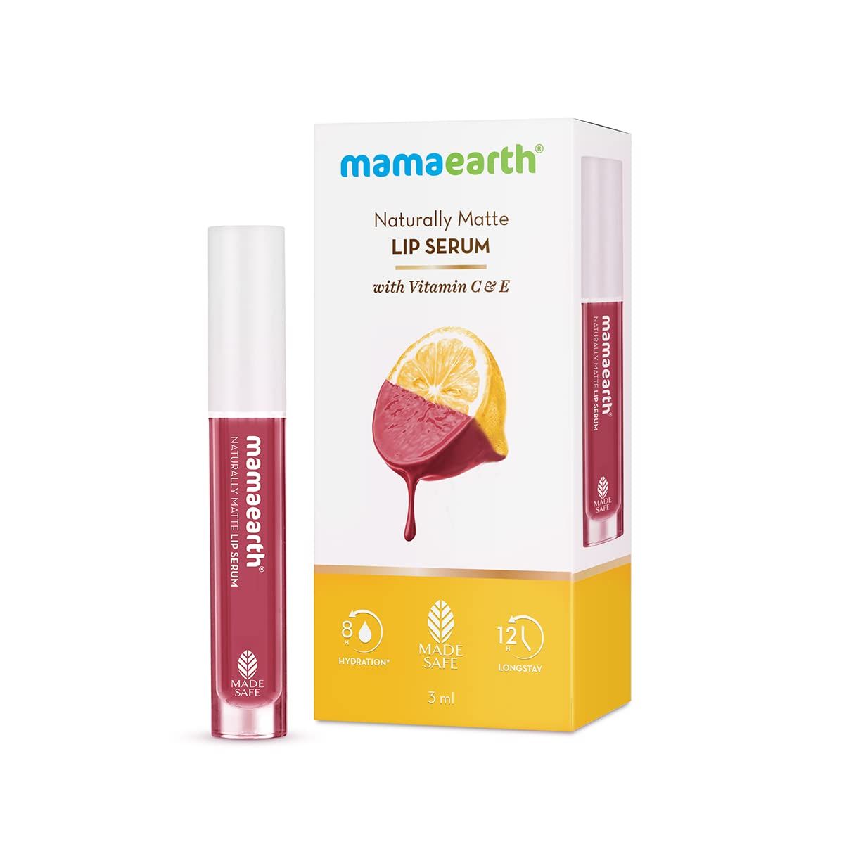 Naturally Matte Liquid Lipstick - 3 ml | Rosy Nude