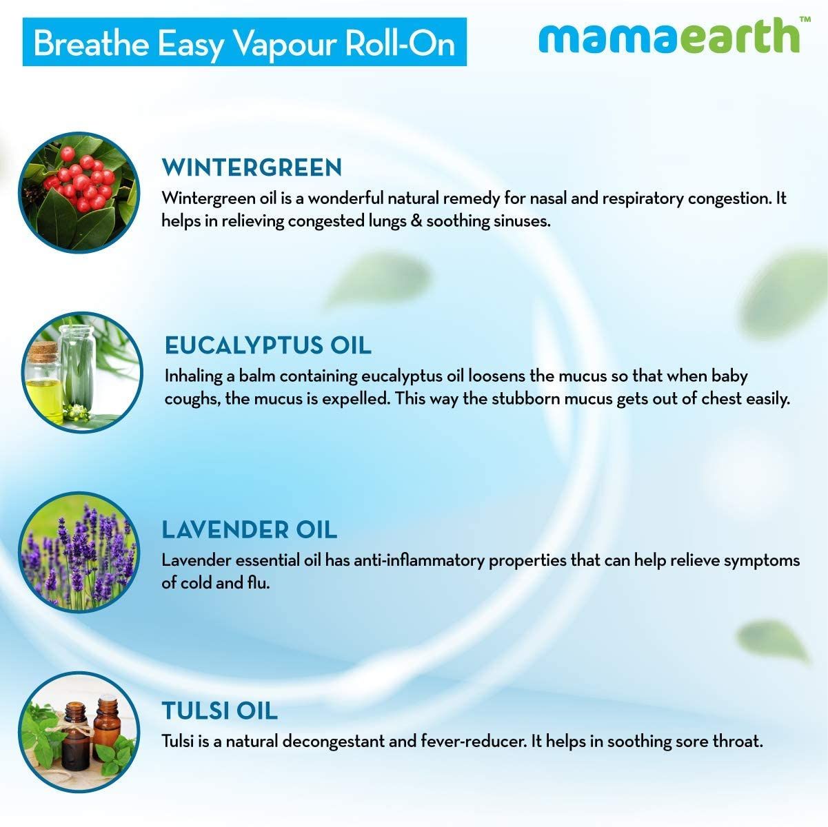 Breathe Easy Vapour Roll-on, 40ml