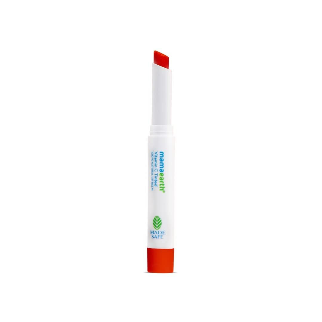 Mamaearth Rose Tinted 100% Natural Lip Balm With Rose Oil and Castor Oil - 2 g