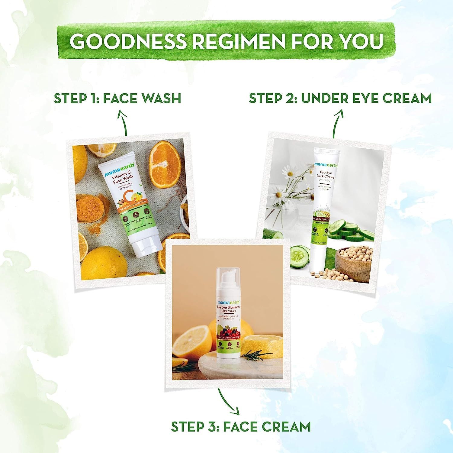 Bye Bye Dark Circles Eye Cream with Cucumber and Peptides for Dark Circles - 20ml