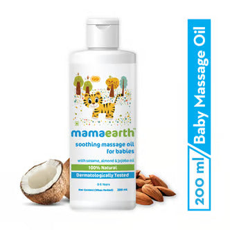 Mamaearth BB SOOTHING MASSAGE OIL 200ML