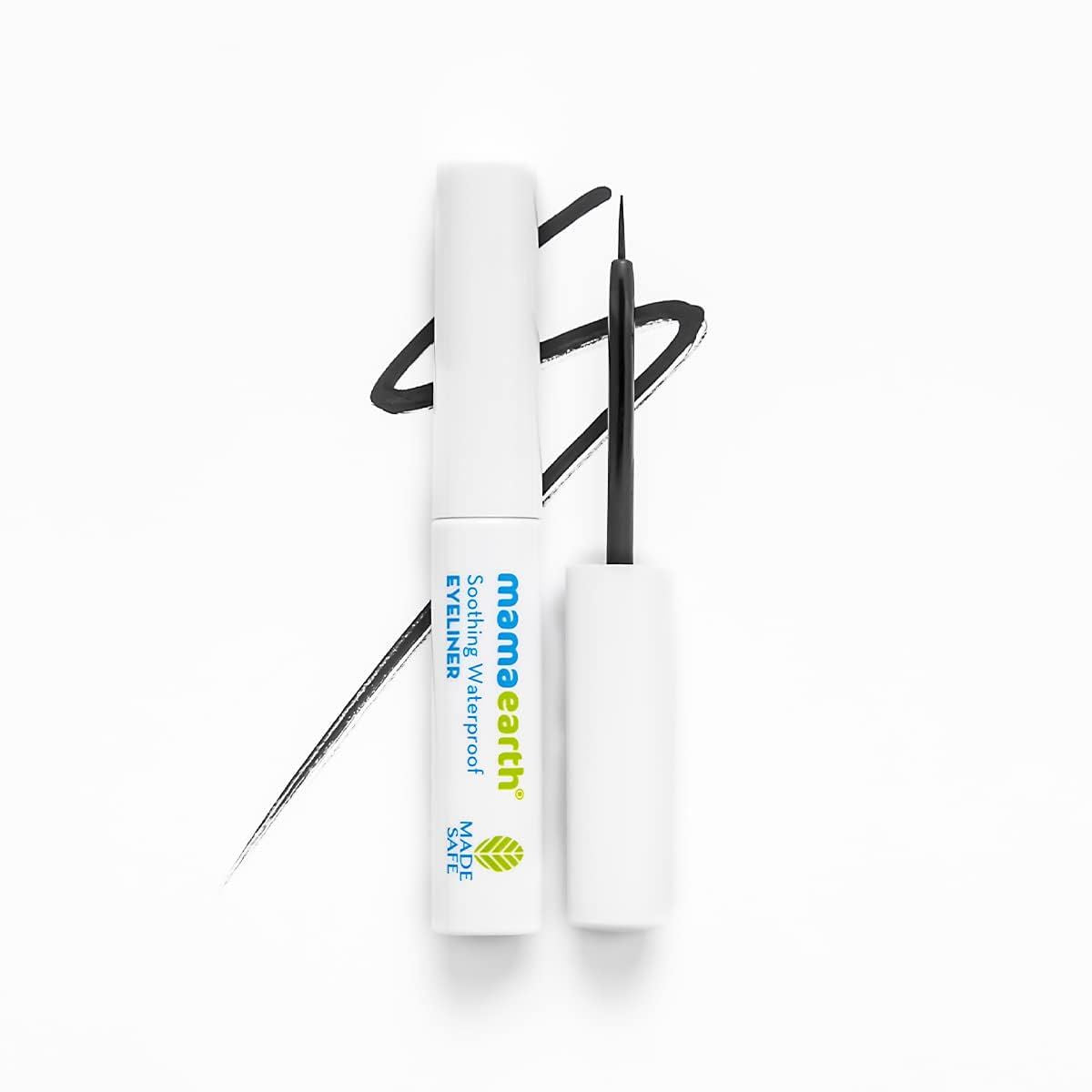 Soothing Waterproof Eyeliner with Almond Oil & Castor Oil for 10 Hour Long Stay - 3.5 ml