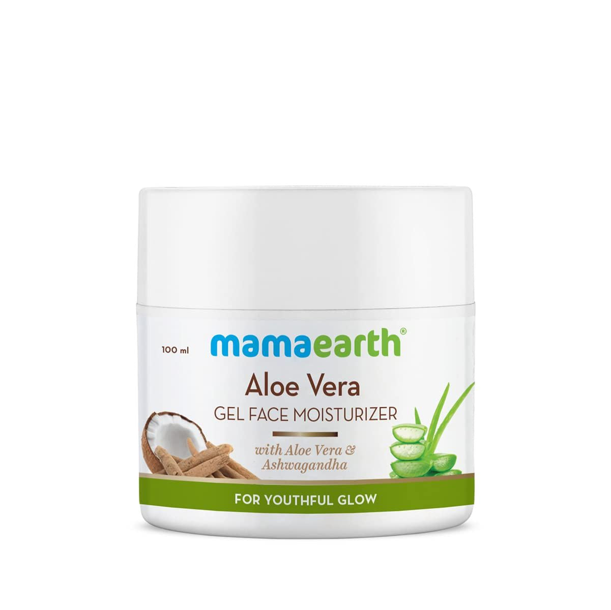 Aloe Vera Face Wash with Aloe Vera & Ashwagandha for a Youthful Glow - 100 ml