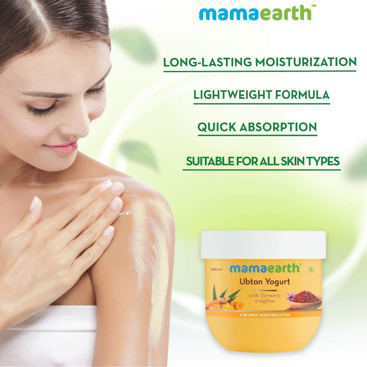 Mamaearth BT UBTAN YOGURT LOTION 200ml
