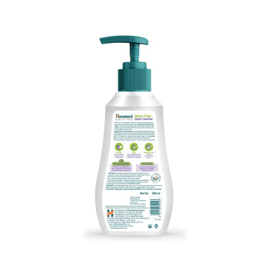 Himalaya Germ Free Liquid Cleanser 500 ml Bottle, White