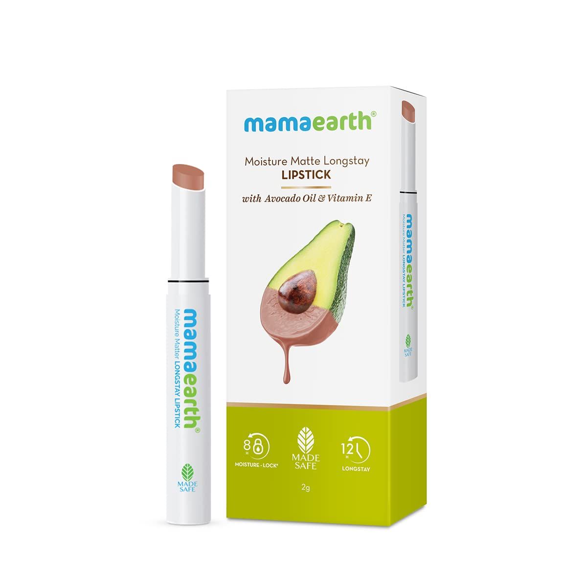 Moisture Matte Long Stay Lipstick - 2g | Cinnamon Nude