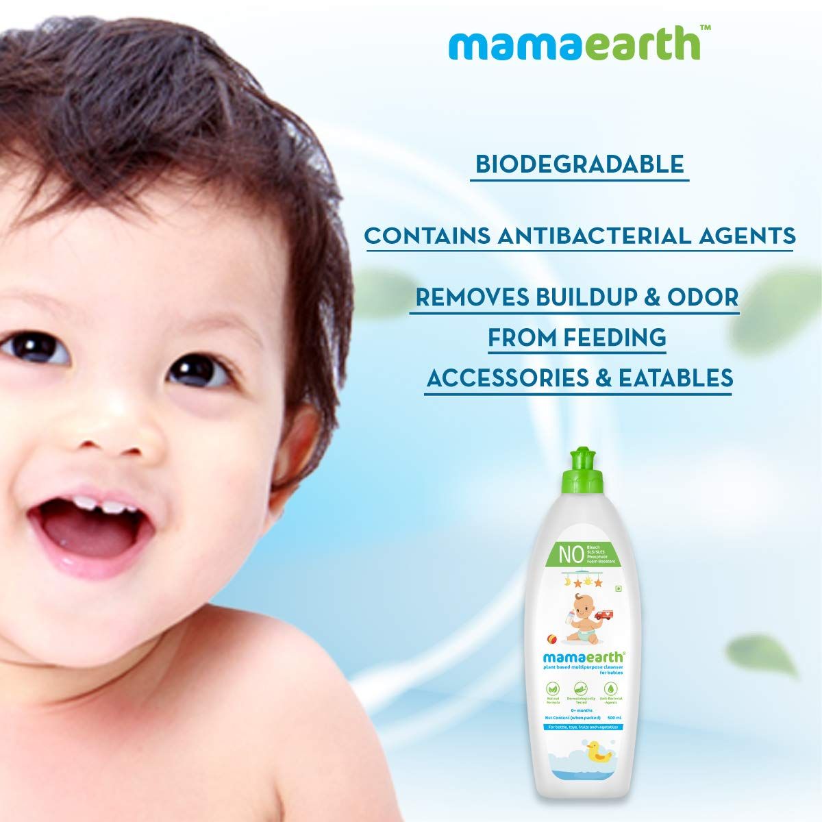 Mamaearth BB MULTI PURPOSE CLEANSER 500ML